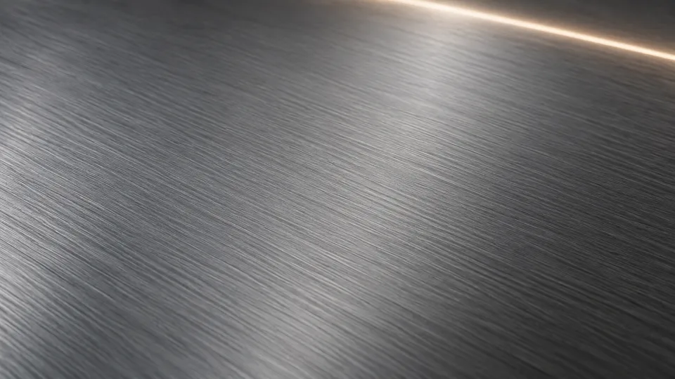 metal texture: Brushed Steel, an AI-generated background